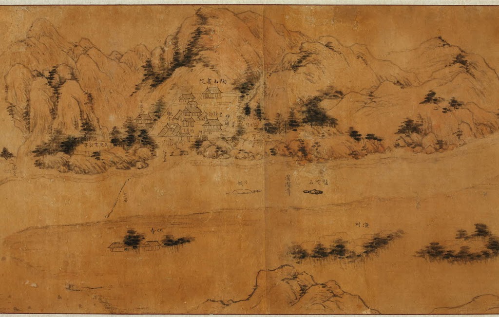 도산서원도 일부