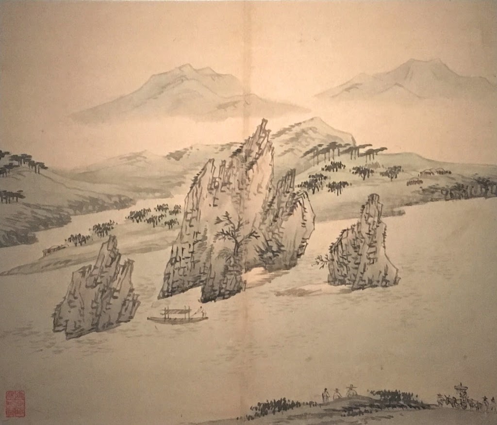 단원 김홍도 도담삼봉