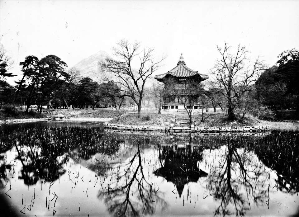 경복궁 향원정 일제강점기 사진