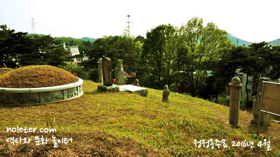 안산 부곡동 정정옹주 묘