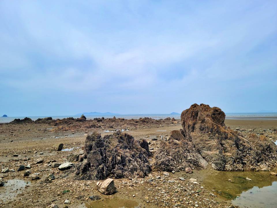 갯벌 무의도 방향