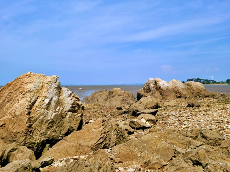 대부도 해변 방아머리 방향