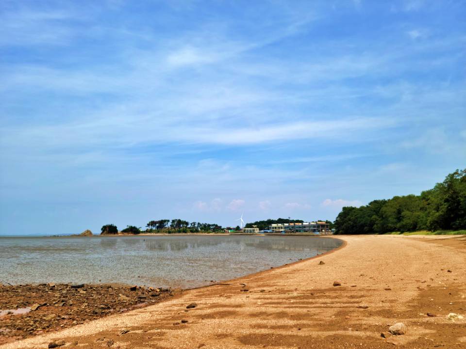 대부도 해변 방아머리방향