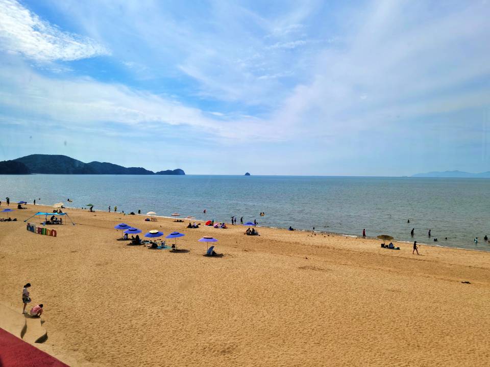 방아머리 해변 구봉도 방향